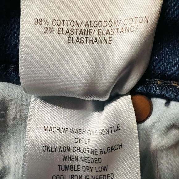 HUDSON WOMENS GEMMA SHORTS DENIM CUTOFF 5 POCKET SIZE 24 - Picture 4 of 10